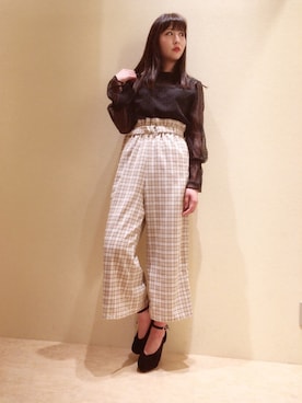 onewayさん（レディース・164cm）の春コーディネート