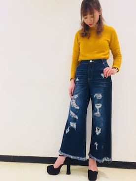 onewayさん（レディース・160cm）の春コーディネート