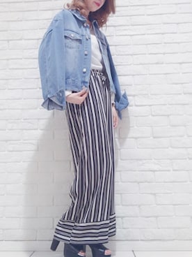 「oneway glamorous（ワンウェイグラマラス）のアイテム」を使った、onewayさん（レディース・160cm）の春コーディネート