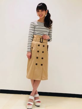 onewayさん(レディース・160cm)の春コーディネート