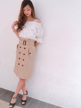 onewayさん（レディース・160cm）の春コーディネート