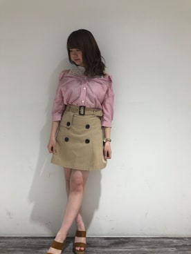 onewayさん（レディース・160cm）の春コーディネート