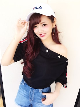 「one way（ワンウェイ）のアイテム（パンツ）」を使った、onewayさん（レディース・164cm）の春コーディネート