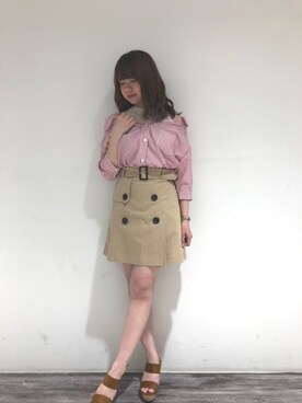onewayさん(レディース・160cm)の春コーディネート