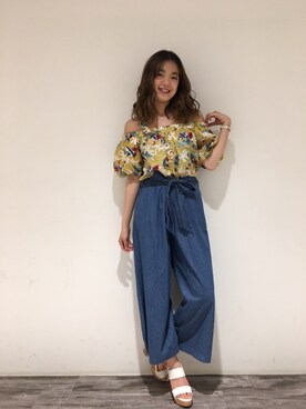 onewayさん（レディース・160cm）の春コーディネート