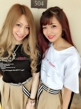 「one way（ワンウェイ）のアイテム」を使った、onewayさん（レディース・160cm）の夏コーディネート