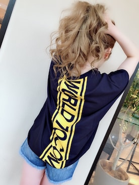 「one way（ワンウェイ）のアイテム（パンツ）」を使った、onewayさん（レディース・158cm）の夏コーディネート