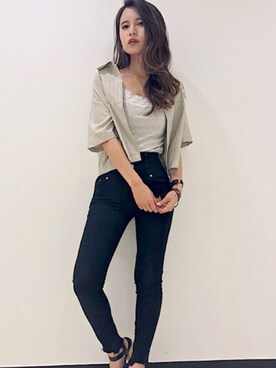 onewayさん（レディース・160cm）の夏コーディネート