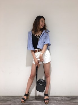 onewayさん（レディース・160cm）の夏コーディネート