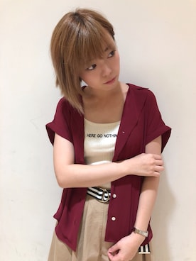 onewayさん（レディース・160cm）の夏コーディネート