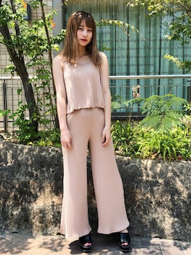 onewayさん（レディース・160cm）の夏コーディネート