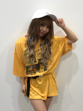 「one way（ワンウェイ）のアイテム（パンツ）」を使った、onewayさん（レディース・160cm）の夏コーディネート