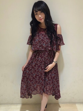「one way（ワンウェイ）のアイテム」を使った、onewayさん（レディース・160cm）の夏コーディネート