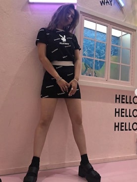 「one way（ワンウェイ）のアイテム（トップス）」を使った、onewayさん（レディース・160cm）の夏コーディネート