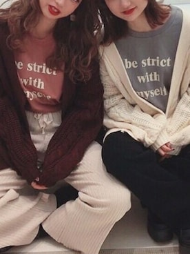 「one way（ワンウェイ）のアイテム（その他パンツ）」を使った、onewayさん（レディース・160cm）の冬コーディネート