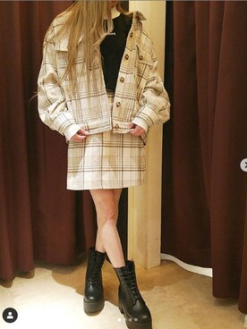 onewayさん(レディース・160cm)の冬コーディネート