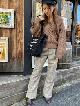 onewayさん(レディース・160cm)の冬コーディネート