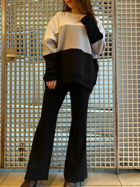 「one way（ワンウェイ）のアイテム」を使った、onewayさん（レディース・153cm）の冬コーディネート