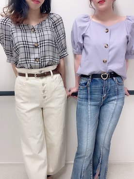 onewayさん（レディース・160cm）の春コーディネート