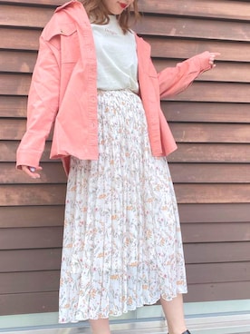 onewayさん（レディース・160cm）の春コーディネート