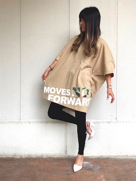 「one way（ワンウェイ）のアイテム（パンツ）」を使った、onewayさん（レディース・160cm）の夏コーディネート