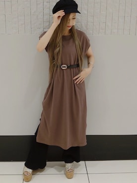 onewayさん（レディース・160cm）の夏コーディネート