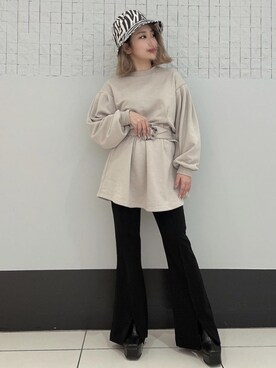 onewayさん(レディース・160cm)の冬コーディネート