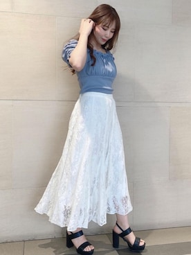 onewayさん（レディース・160cm）の春コーディネート