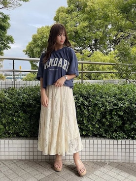 onewayさん（レディース・158cm）の春コーディネート