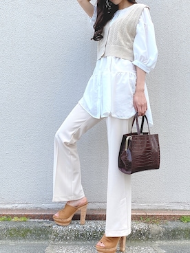 onewayさん（レディース・164cm）の春コーディネート