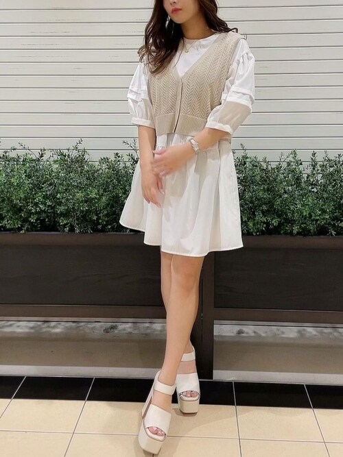 One Wayonewayさんのワンピースを使ったコーディネート Zozotown