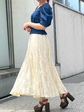 onewayさん（レディース・158cm）の春コーディネート