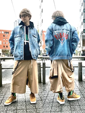 「平成最後のWEARISTAセンバツ」｜AZMAXXXさん（メンズ・174cm）の春コーディネート