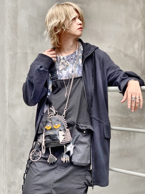 アンドゥムルメステール　シャツパーカー フーディ 比翼仕立て コットン 綿 アンドゥムルメステール シャツパーカー フーディ 比翼仕立て