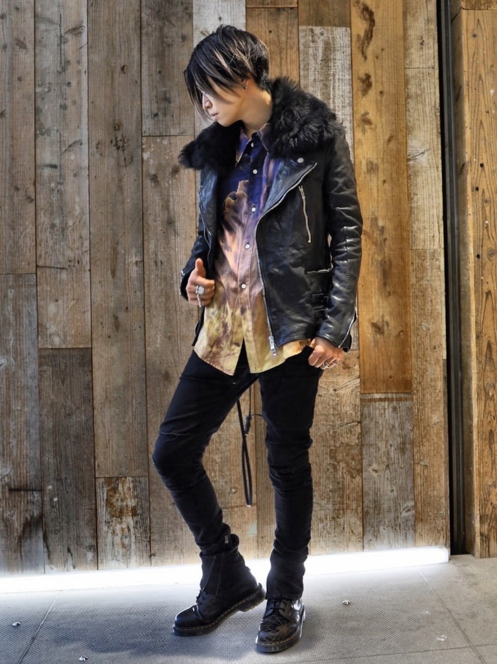 incarnation（インカネーション）ノーカラー シングルライダース