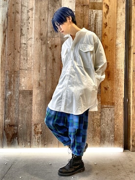 「gunda(ガンダ)のアイテム」を使った、AZMAXXXさん(メンズ・174cm)の冬コーディネート