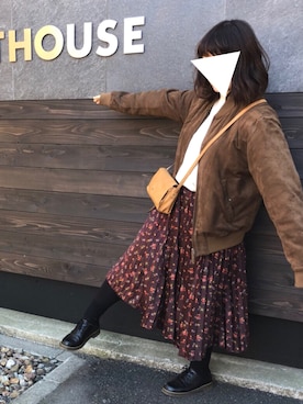 ｎａｎａさん（レディース・160cm）の冬コーディネート