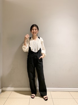 NAMAI_154cmさん（レディース・154cm）の冬コーディネート