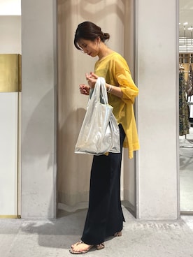 NAMAI_154cmさん（レディース・154cm）の夏コーディネート