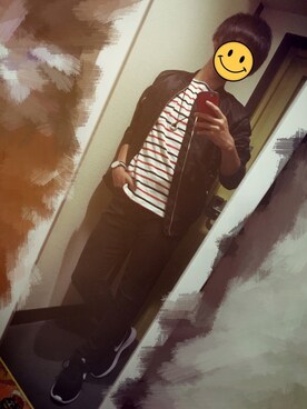 「Daniel Wellington」｜「アイテム（ミリタリージャケット）」を使った、Nさん（メンズ・167cm）の春コーディネート