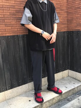 りょうさん(メンズ・176cm)の夏コーディネート