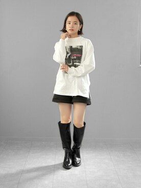 「SOROTTO（ソロット）のアイテム」を使った、sr__aさん（レディース・152cm）の秋コーディネート