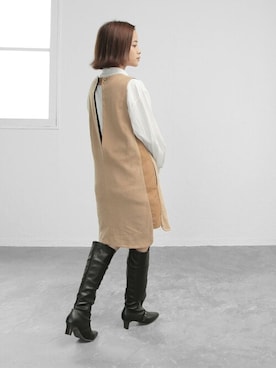 「SOROTTO（ソロット）のアイテム」を使った、sr__aさん（レディース・152cm）の秋コーディネート