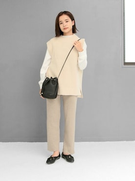 「フラット」｜sr__aさん（レディース・152cm）の秋コーディネート