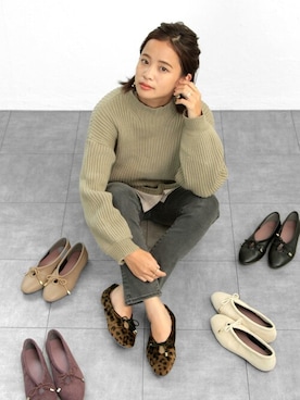 「フラット」｜sr__aさん（レディース・152cm）の秋コーディネート