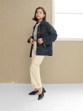 「SOROTTO（ソロット）のアイテム」を使った、sr__aさん（レディース・152cm）の秋コーディネート