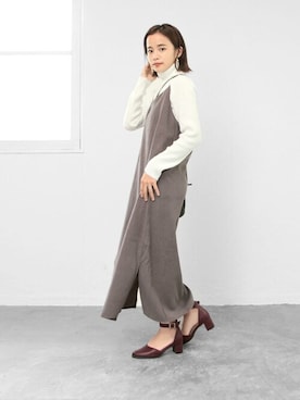 「アンクルストラップ」｜sr__aさん（レディース・152cm）の秋コーディネート