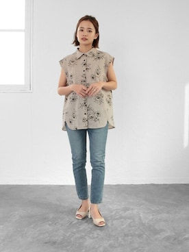 「オープントゥ」｜sr__aさん（レディース・152cm）の冬コーディネート