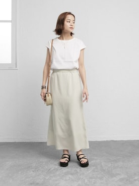 「甘辛mix」｜sr__aさん（レディース・152cm）の春コーディネート