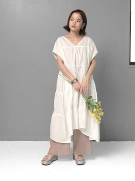 「甘辛mix」｜sr__aさん（レディース・152cm）の春コーディネート